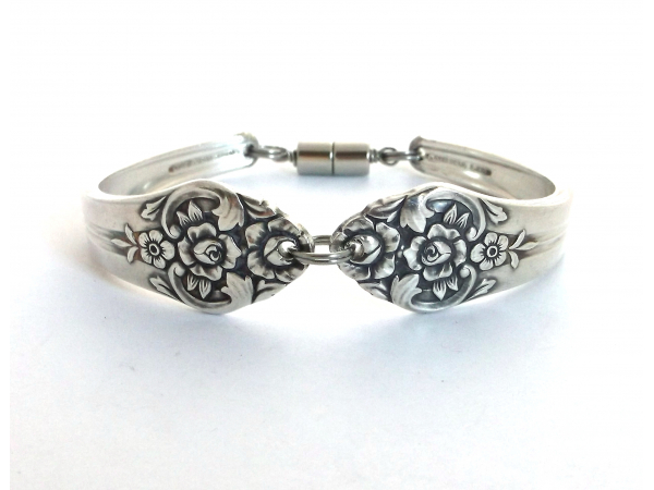Plantation Rose 1948 Spoon Bracelet