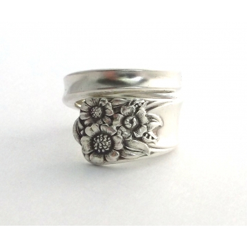 Sunflower Spoon Ring April 1950 Bypass